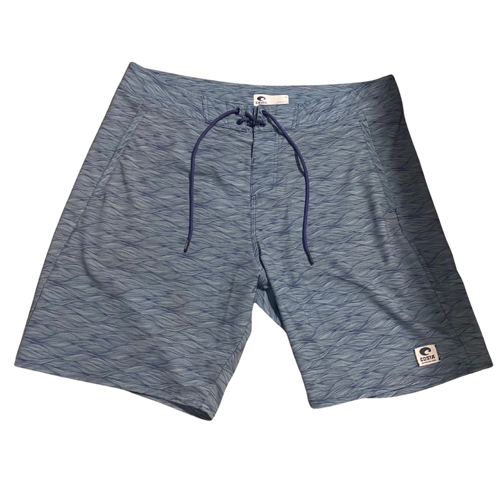 Costa Del Mar Tides Board Shorts Swells Deep Sea Swim Surf Beach Vacation